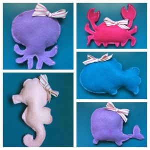 felt animals