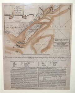 A Plan of the Attack of Fort Sulivan, near Charles Town in South Carolina. William Faden