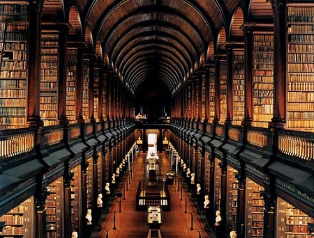 Long Room, Trinity College, Dublin Ireland