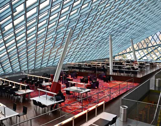 Seattle Central Library Interior