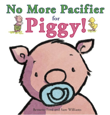 No more pacifier as a piggy